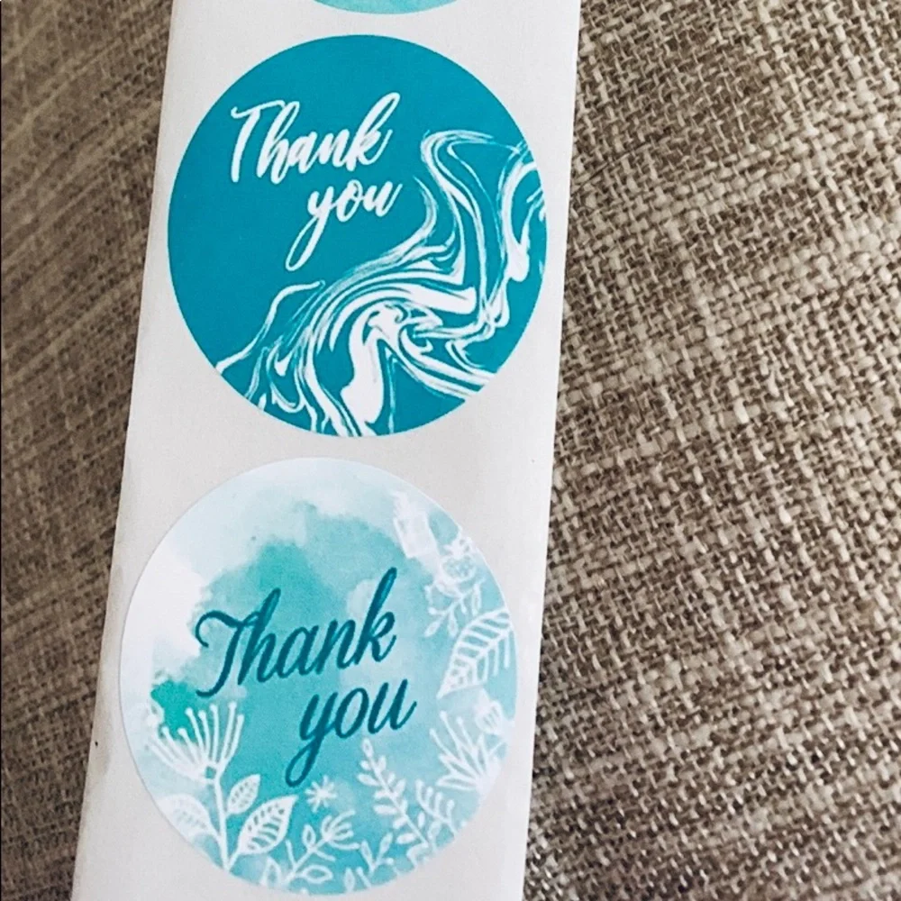 100 ~1.5” Thank You Boutique Stickers 🌟🆕🌟 2 For $15 (Bundle & Save)